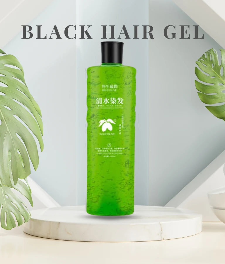 Black Hair Color Gel