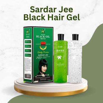 Sardar Jee Black Hair Color Gel – 1000ml