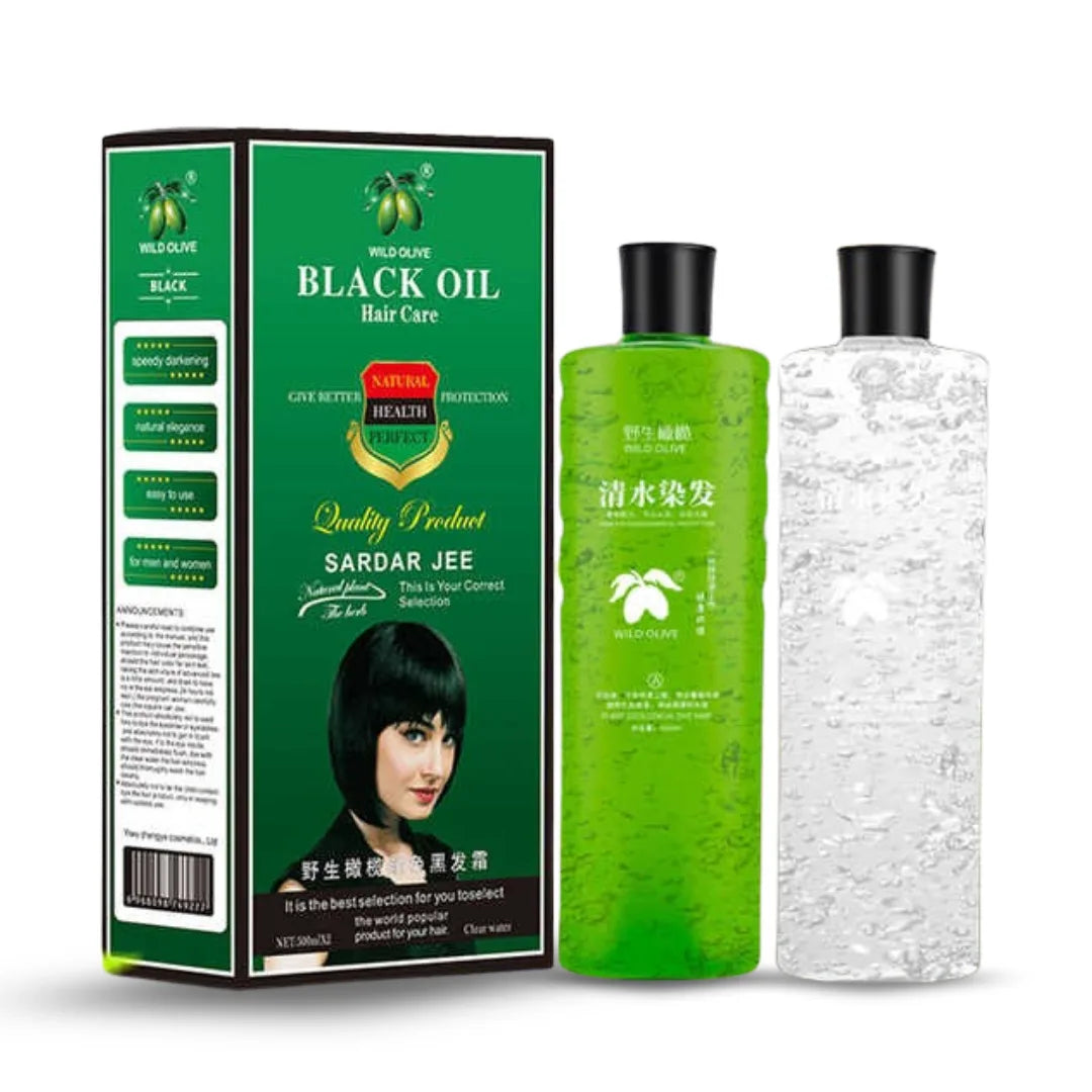 Sardar Jee Black Hair Color Gel – 1000ml